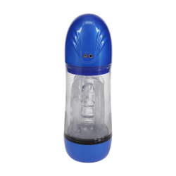 Pumped Masturbateur Sonicpull Vibrations et Succion Bleu